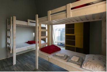 Bed in 10-Bed Dormitory Room 